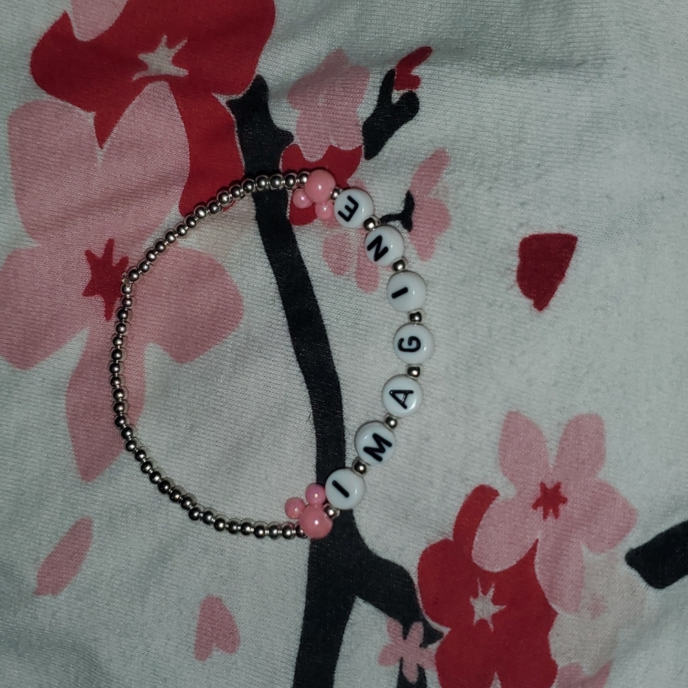 Imagine handmade bracelet